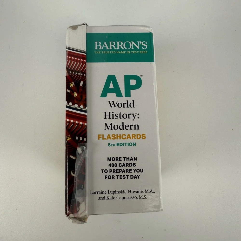 AP World‎ History Modern, Fifth - Cards, by Barron's Educational Series; - Good